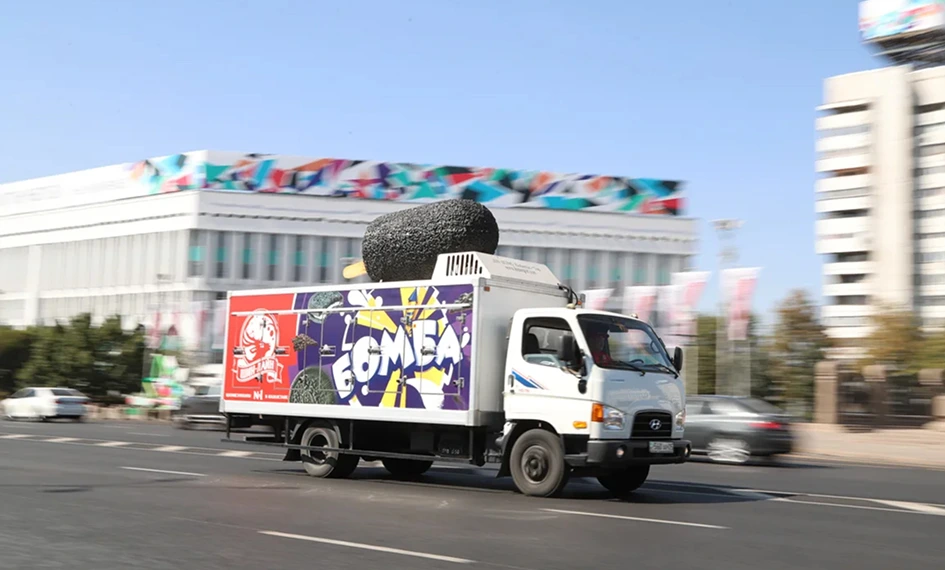 грузовик доставки shin-line