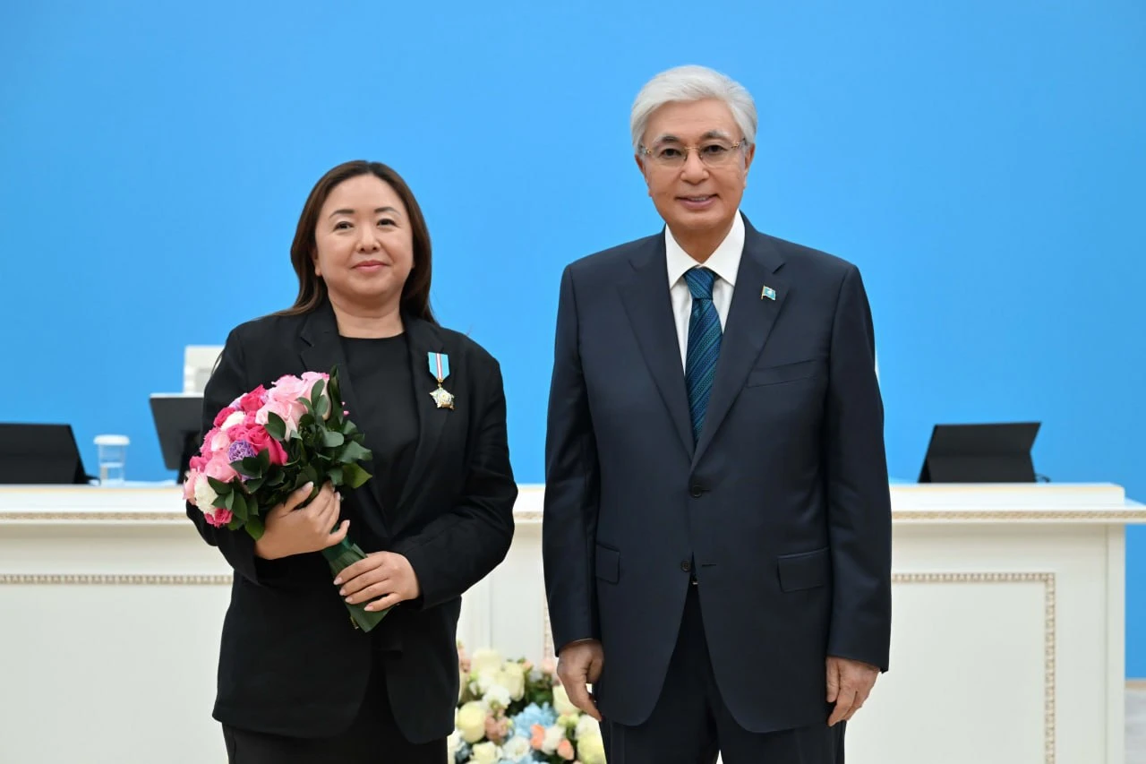 Natalia Shin Awarded the Order of Qūrmet for Her Contribution to Kazakhstan’s Economic Development