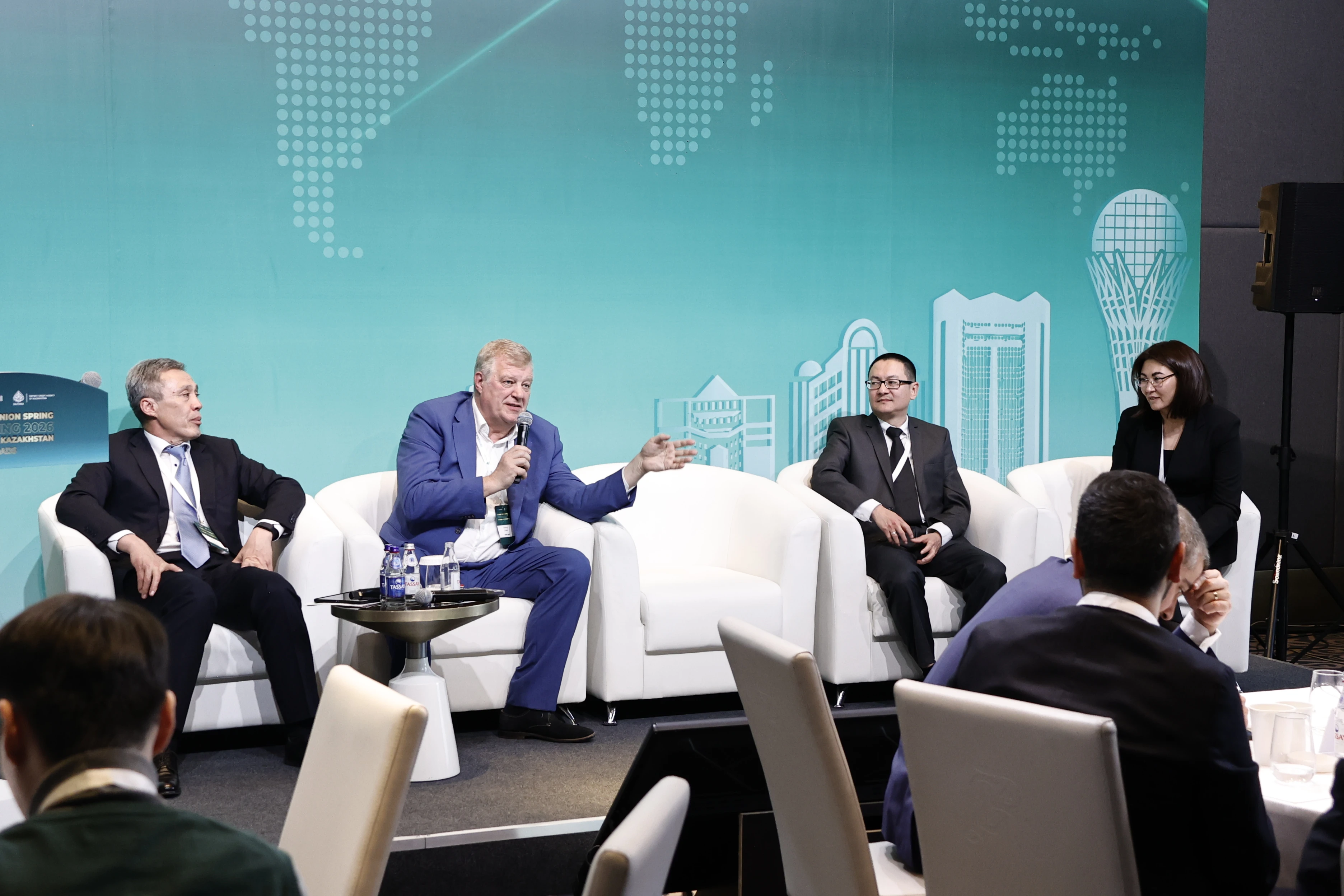 Shin-Line presented Kazakhstan’s export potential at the Spring Meeting of the Berne Union in Astana.