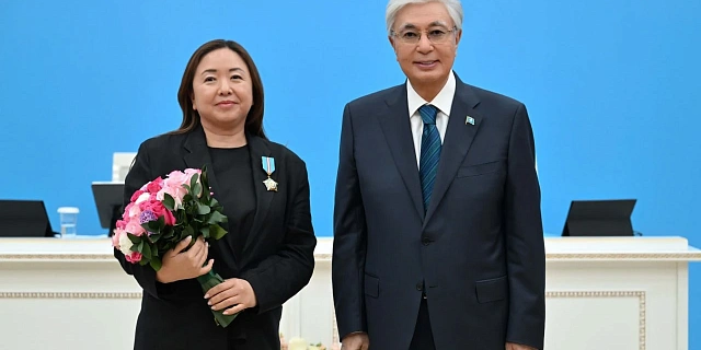 Natalia Shin Awarded the Order of Qūrmet for Her Contribution to Kazakhstan’s Economic Development