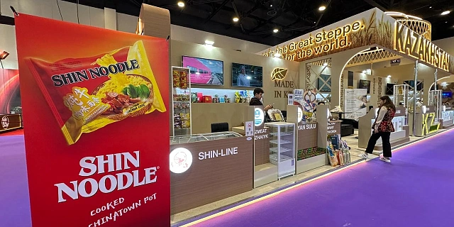 Guests from Nearly 200 Countries Sampled Shin-Line Products at Gulfood