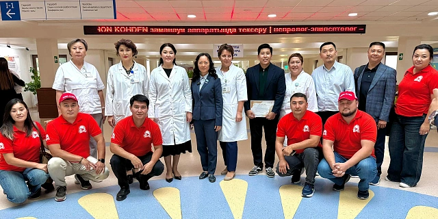 «Шин-Лайн» подарила заботу и комфорт детям в Центре реабилитации Астаны