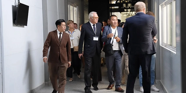 “The Shin-Line” was visited by an official delegation from the Consulate General of Germany in Almaty, led by Consul General Matthias Kessler.