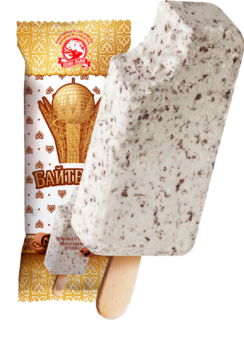 Эскимо с шоколадной крошкой